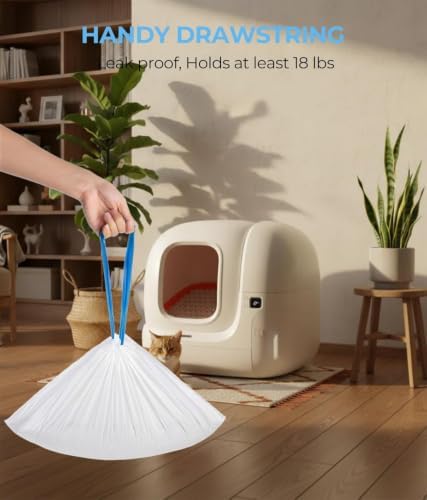 200 Pcs Automatic Cat Litter Bags fits PURA MAX 2/MAX/X&ScoopFree Clumping - Image 5