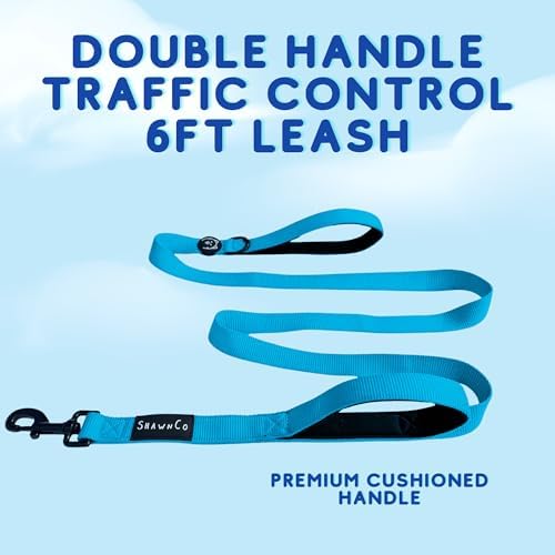 ShawnCo Dream Walk Dog Leash (Sunset Orange,M/L 6FT w/ 2 Handles) - Image 2