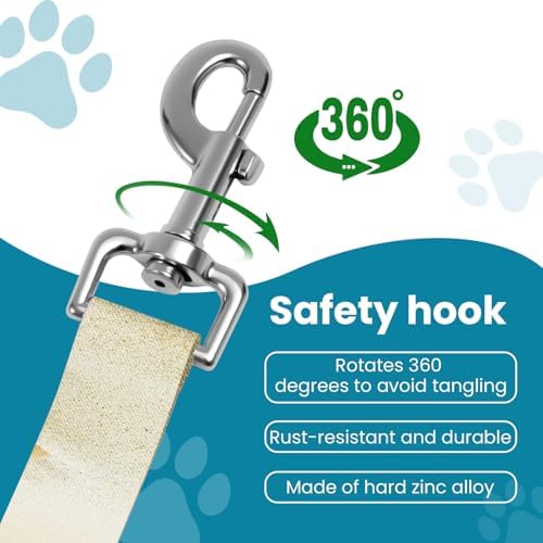 Adjustable pet cat and Dog car seat Belt，The Lanyard is Flexible and Adjustable from 20 to 33 inches (whelks) - Image 3