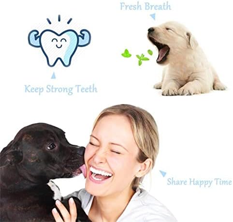 Orgrimmar 4 Pcs 3-Sided Pet Toothbrush Dog Cat Mouth Dental Teeth Care - Image 7