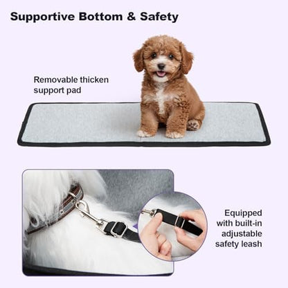 Ownpets Large Pet Carrier for Dogs Cats, 18-20lbs, Hands-Free Purse Bag - Image 3