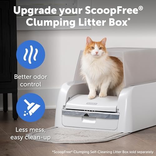 PetSafe ScoopFree Clumping Self Cleaning Litter Box Hood & Accessory Bundle - Image 2