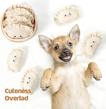 Sedioso Dog Squeaky Toys, 5-Pack Interactive Dogs Toy, Stuffed Dogs Chew Toys, Durable Treat Dispending Dog Plush Toy for All Breed - Image 7