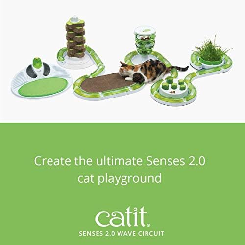 Catit Senses 2.0 Wave Circuit Interactive Cat Toy - 8-Piece - Image 4