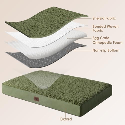EHEYCIGA Orthopedic Dog Bed Extra Large with Removable Washable Cover, 41IN - Image 5