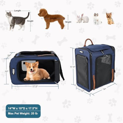 EliteField Deluxe Backpack Pet Carrier for Cats and Dogs (3-Year Warranty) - Image 4