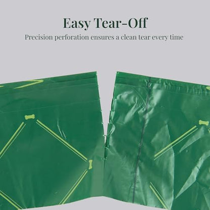 Thick Dog Poop Bags Rolls, Leak-Resistant Pet Waste Bags, 120 Count (8 Rolls), 9x13 in Large, Lavender Scented, Fits Most Dispensers, Green - Image 7