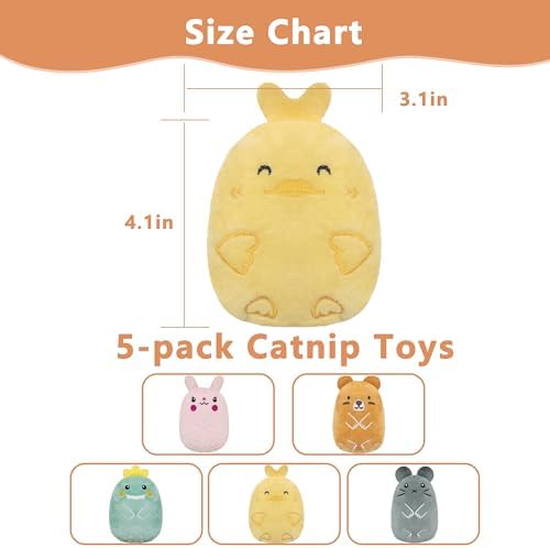 5pcs Catnip Toys, Funny cat Toy, bite Resistant cat Toys - Image 2