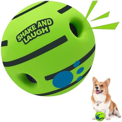 Dog Toys Ball, Interactive, S, 3.14 in (8 cm) by SHAKEANDLAUGH