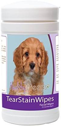Healthy Breeds Cavapoo Tear Stain Wipes 70 Count by HealthyBreeds