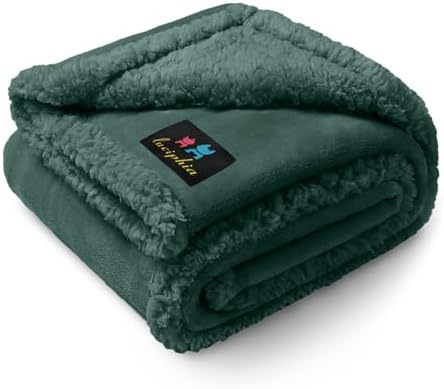 Luciphia Waterproof Blanket for Large Dog, Reversible Sherpa Couch Cover by luciphia