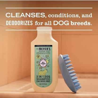 MRS. MEYER'S Clean Day 3 in 1 Dog Shampoo, Sweet Chamomile Scent, 14oz - Image 4