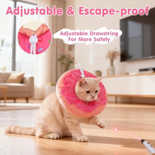 BEAUTYZOO Cat Cone Collars Soft, Cat Donut Recovery E Collar After Surgery - Image 5