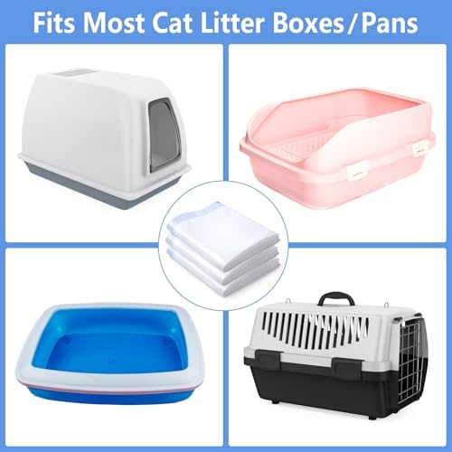 50 Pack Cat Litter Liners Large 37x19" Jumbo Drawstring Litter Bag - Image 7