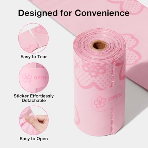 VETRESKA Cherry Blossom Scented Dog Poop Bags, Leak Proof, 300 Counts - Image 3