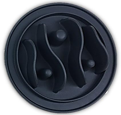 Silicone Interactive Puzzle Dog Slow Feed Bowls - for Small and Large Set Dogs - Fun and Healthy Feeders to Aid with Digestion and Stop Bloating - A Dogs Favorite - Set of 2