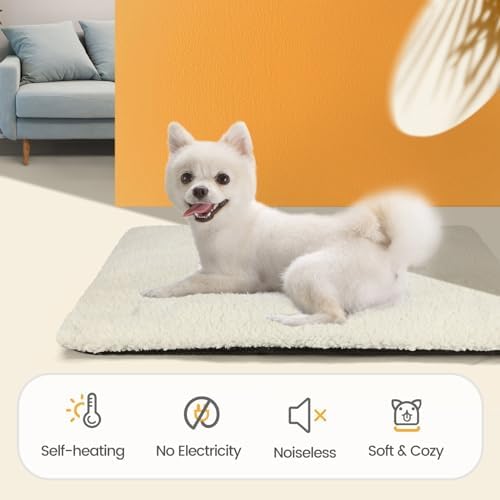 Mora Pets Self Warming Cat Beds for Large Cats Self Heating Dog Mat Pet Pad - Image 4