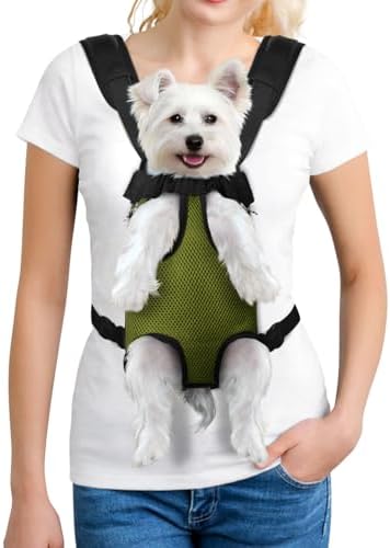YUDODO Pet Dog Carrier Backpack Adjustable Front Carrier for Small Dog Cat by YUDODO