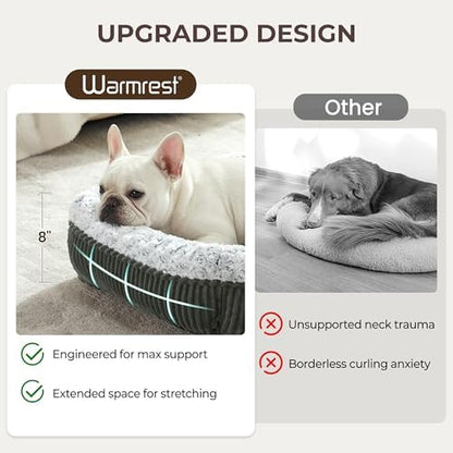Cute Dog Bed for Small Medium Dogs,Washable Cat Beds, 25in - Image 4