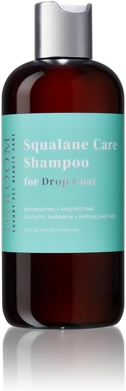 iGroom Squalane Care Dog Shampoo for Dropcoats, Luxury Pet Beauty Care, Reduce Breakage and Split Ends, Promotes Strong and Healthy Hair, Made in USA, 16 oz - Image 4