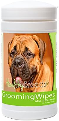 Healthy Breeds Bullmastiff Grooming Wipes 70 Count by HealthyBreeds