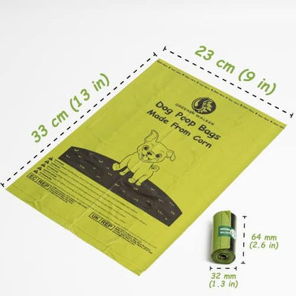 GREENER WALKER Poop Bags for Dog Waste, 1080 Doggy Waste Bags Extra Thick Strong 100% Leak-Proof (Green) - Image 6