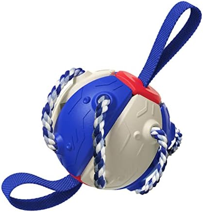Dog Basketball with Straps, Magic Popping Ball by Occupiedpet