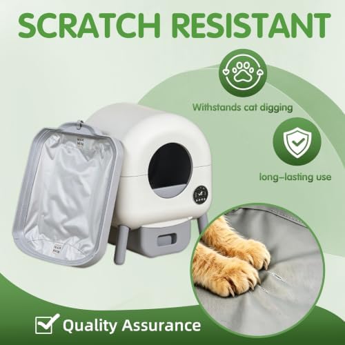 Smart Cat Litter Box Waterproof Pad, Soft Fabric Liner, for Enclose 95L Automatic Cat Litter Box,Compatible with Cumrige & Fumoi - Image 4
