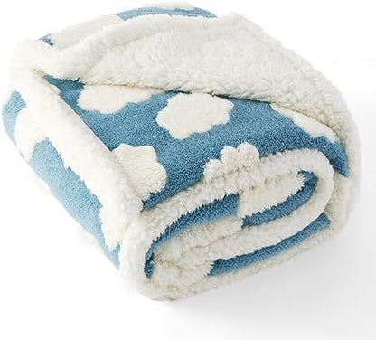 LE SURE Waterproof Dog Blankets for Large Dogs Cute Cozy 3D Jacquard,50x60 - Image 6