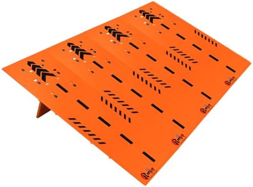 RC Car Ramp Foldable for Jumping 1/10 1/12 1/14 1/16 1/18 1/24 Scale RC Car by Unknown