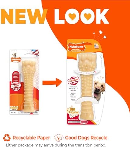 Nylabone Power Chew Textured Bone Dog Chew Toy, Original Flavor, X-Large - Image 3