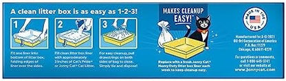 JONNY CAT Litter Box Liners, Heavy Duty Drawstring Liners, Pack of 4 Boxes, 5 Liners per Box, 3 FT X 18 IN, Tear Resistant - Image 6