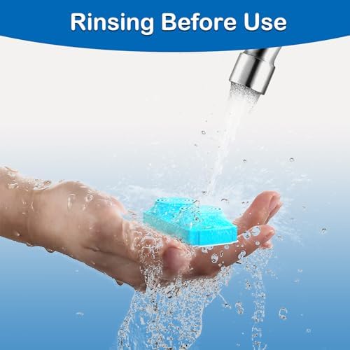 Cat Water Fountain Filter for 108oz/3.2L Wireless Cat Fountain,Replacement Filters for Stainless Steel Battery Operated Pet Fountain(3 Filters and 3 Sponges) - Image 6