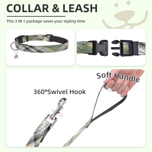 PUPTECK Dog Harness, Collar and Leash Set No Pull for Small Medium Sized - Image 4