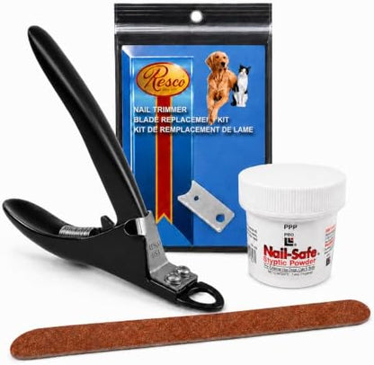 Resco USA-Made Deluxe Dog Nail Clipper Kit, Universal Size by Resco+Pet+Products