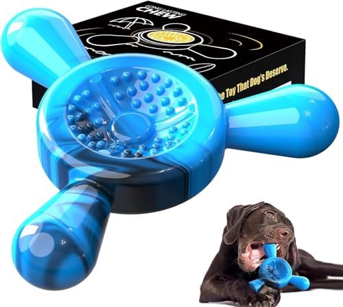 Dog Chew Toy for Aggressive Chewers, Puppy Teething Toys for Small Dogs by Quizvi