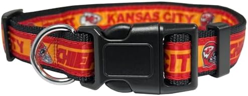 New & Improved Pets First NFL Licensed PET Collar- Heavy-Duty, Strong, and Durable New Dog Collar. Available in 32 Football Teams and 4 Sizes by PETSFIRST