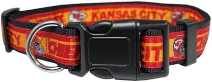 New & Improved Pets First NFL Licensed PET Collar- Heavy-Duty, Strong, and Durable New Dog Collar. Available in 32 Football Teams and 4 Sizes by PETSFIRST