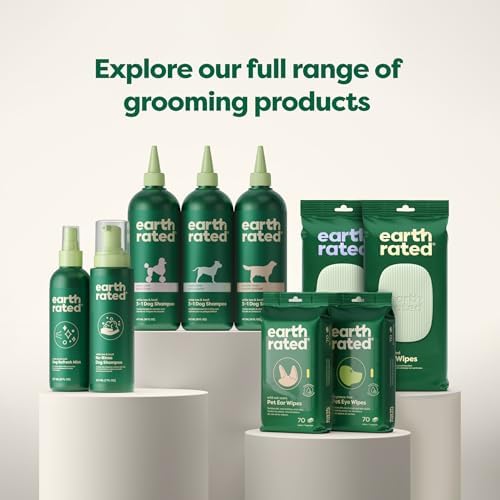 Earth Rated Dog Deodorizing Conditioner Spray, Conditioning & Odor-Eliminating Perfume for Dogs, for All Coat Types, Refreshing White Tea & Basil Scent, 8 oz (Pack of 2) - Image 6