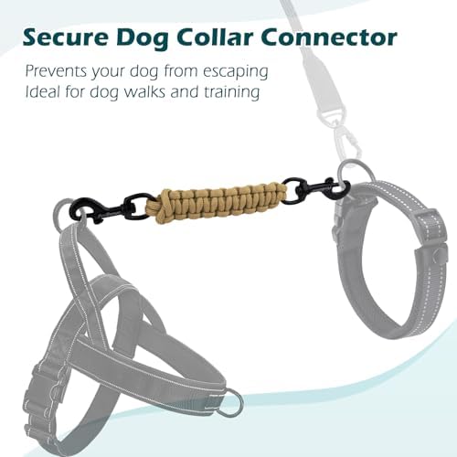 PetBonus Dog Collar Safety Clip, Handmade Prong Collar to Harness Connector - Image 5