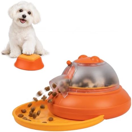 Dog Puzzle Feeder Toy, Slow Feeder Dog Bowls, Interactive IQ Training by Unknown