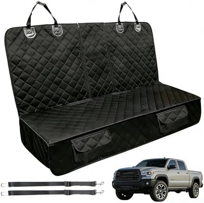 Dog Car Back Seat Cover for Toyota Tacoma 1995-2023 2024 2025 2026 by WAJIJI