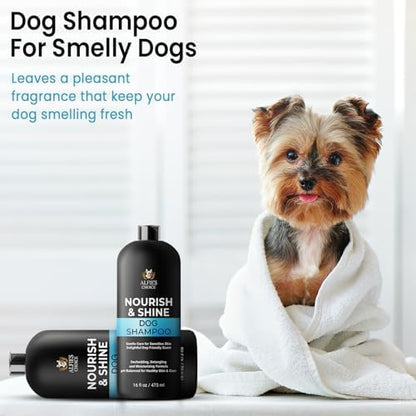 Dog Shampoo and Conditioner Set with Biotin, Rosemary & Lavender (16 fl oz) - Image 6