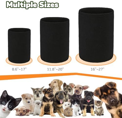 Dog & Cat Calming Band Cat Anxiety Relief Cover,Double Layer Thickened Pet Ears Elastic Neck Band Noise Cancelling Ear Muffs for Anxiety Relief/Noise Protection,Grooming,Thunder,Fireworks - Image 5