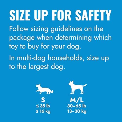 KONG Puppy Tires, Natural Rubber Teething Toy, for Small Puppies, Blue - Image 4