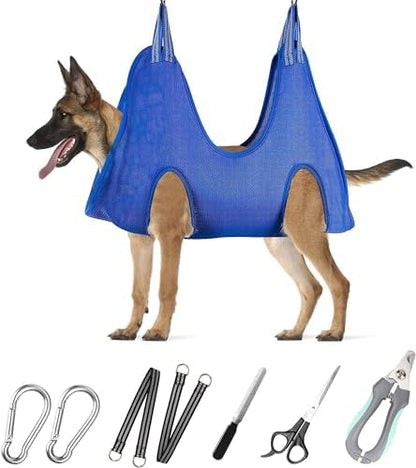 Ateson Pet Grooming Hammock, Dog Grooming Harness for Nail Trimming, XL by ATESON
