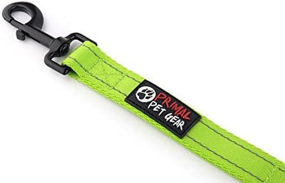 Primal Pet Gear Dog Leash 6ft Long,Traffic Padded Two Handle,Heavy Duty,Reflective Double Handles Lead for Control Safety Training,Leashes for Large Dogs or Medium Dogs,Dual Handles Leads(Green) - Image 5