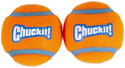 Chuckit! Dog Tennis Ball Dog Toy, Medium (2.5 Inch Diameter) for Dogs 20-60 lbs, Shrink Wrap Pack of 6 - Image 2