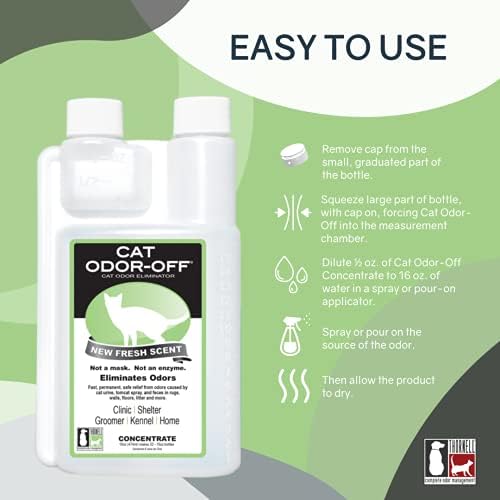 Odorcide Cat Odor-Off Concentrate Bundle, Fresh Scent - Image 2