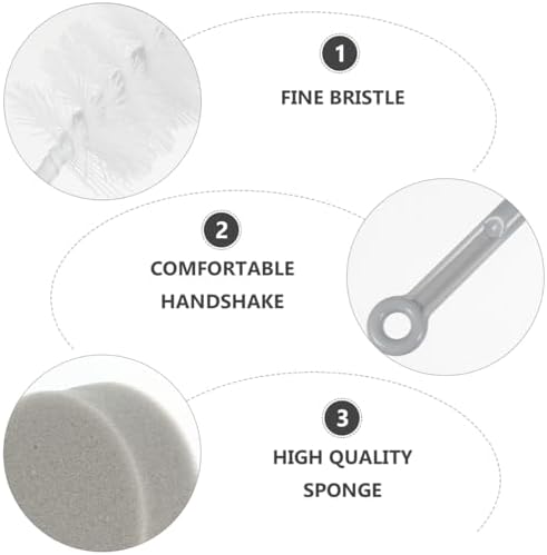 Milisten Pet Fountain Cleaning Kit Cat Water Fountain Cleaning Tools with Long Handle Brush and Sponge for Dog Drinking Dispenser Reach Tight Areas Daily Pet Water Cup - Image 6